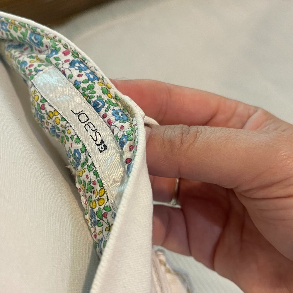 Joe's White Jeans W28 - Socialite Kicker